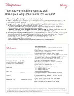 Walgreens otc vouchers